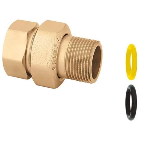 Raccordo a tre pezzi PN16 3/4" F x M a bocchettone Caleffi 588050  3/4" F x M a bocchettone