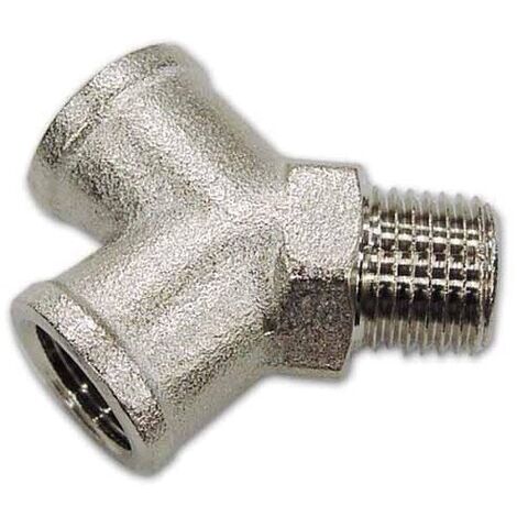 RACCORDO A V FILETTATO FMF 1/8" 1/4" 3/8" 1/2"  3/8"