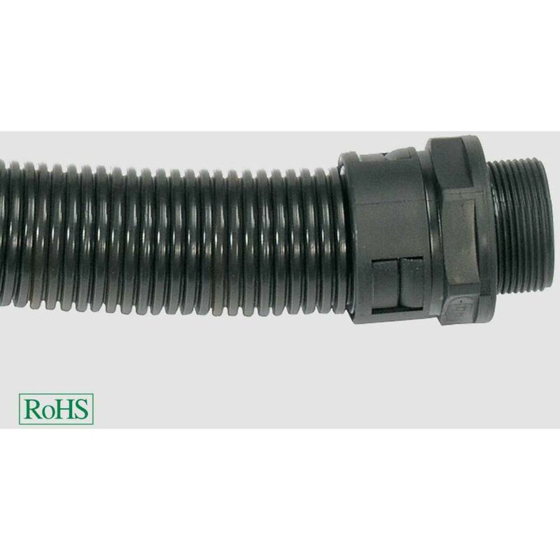 920410 hssv m Raccordo a vite del tubo flessibile Grigio M40 Piatto 1 pz. - Helukabel