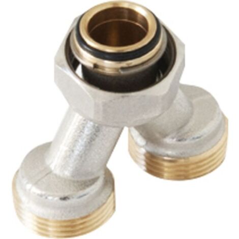 RACCORDO A Y CON GIRELLO E ATTACCHI 3/4&quotx18 TIEMME G3/4&quot  3/4&quotx18