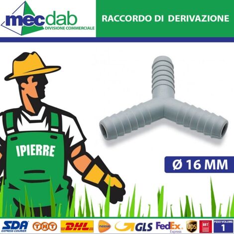 Raccordo a "y" per scarico condensa ø16 mm IPIERRE