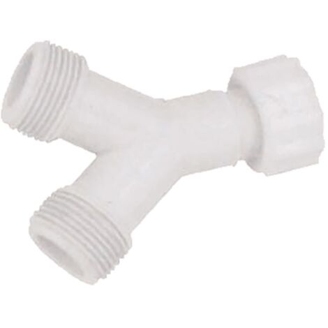 Raccordo a y per tubo scarico lavatrice 3/4&quot x 3/4&quot x 3/4&quot
