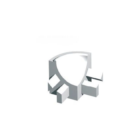 Raccordo angolo interno pro sguscio rva h 8 mm bianco