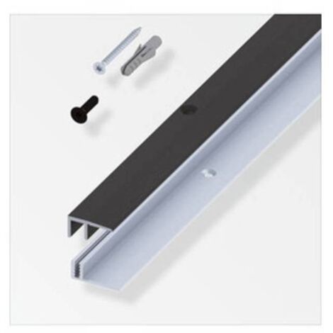 RACCORDO BALCONE P/PARQUET NERO SPAZZ. 100CM