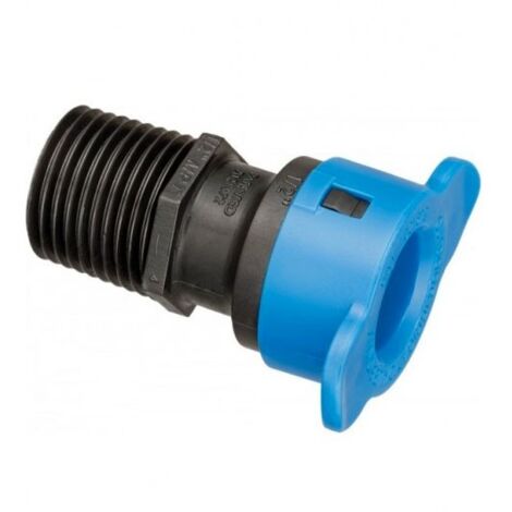 Raccordo Blu-Lock con filetto maschio. Diametro: 1/2" x 1/2" INMBL436005
