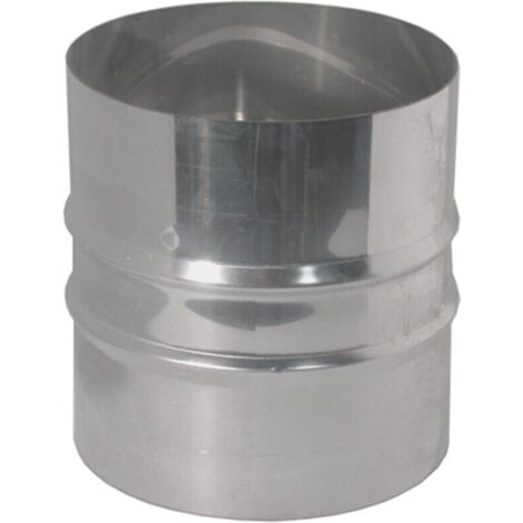 Raccordo caldaia d 250 mm mm maschio tubi acciaio inox giunto canna fumaria