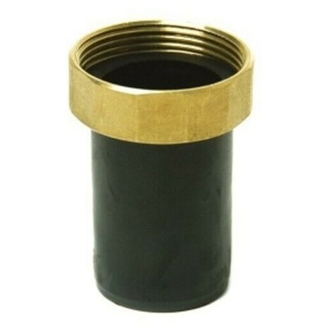 RACCORDO CON DADO GIREVOLE IN OTTONE- 11/2 x Diam. 40- BONOM- pezzi 1