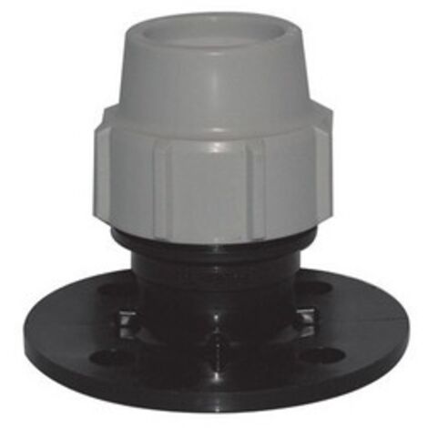 RACCORDO CON FLANGIA PLASSON PER TUBO POLIETILENE 2"1/2 x 75
