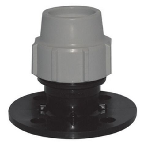 RACCORDO CON FLANGIA PLASSON PER TUBO POLIETILENE- 3 x 90- PLASS- pezzi 1