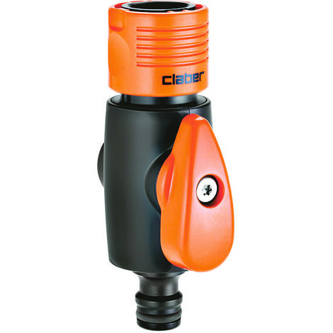 Raccordo con Rubinetto Quick Click Claber