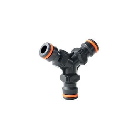RACCORDO CONNETTORE A TRE INNESTI- - tre innesti - blister - 80005451 - 10 blister GF