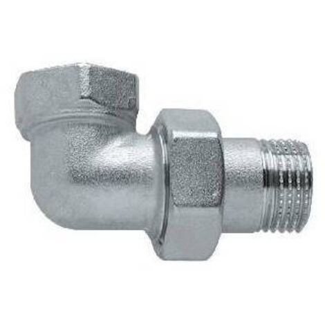 RACCORDO CURVO 3 PZ NICHELATO 3/4" Cromo DH