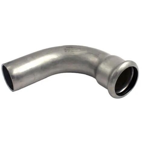 Raccordo curvo 90° a pressare in acciaio inox maschio femmina serie inoxpres uniko ø22 FRABO