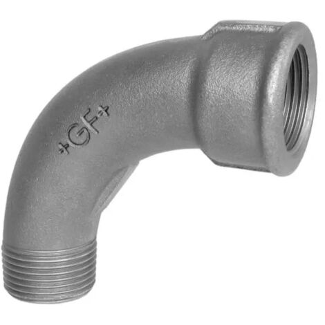 Raccordo curvo 90° maschio femmina in ghisa malleabile zincata 2" GEORG FISCHER