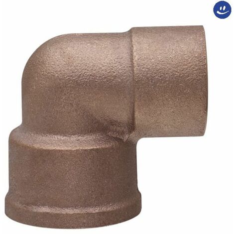 Raccordo curvo a saldare femmina in bronzo serie 4000 1/2 ø14 FRABO