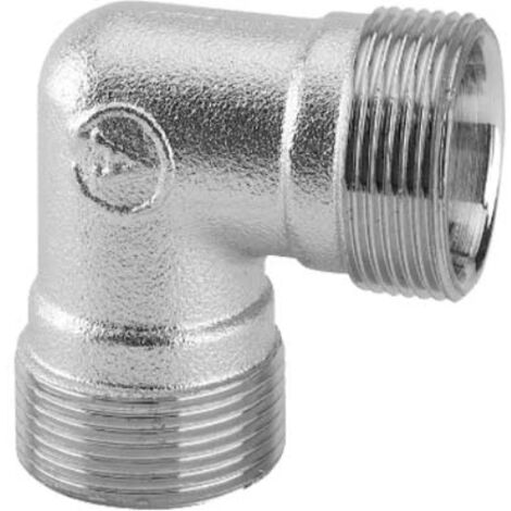 Raccordo curvo doppio cromato 24 x 19  Arteclima
