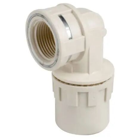 Raccordo curvo femmina a passaggio totale connessione mediante bicchieratura in tecnopolimero serie pexal easy 20x2 - 3/4" VALSIR