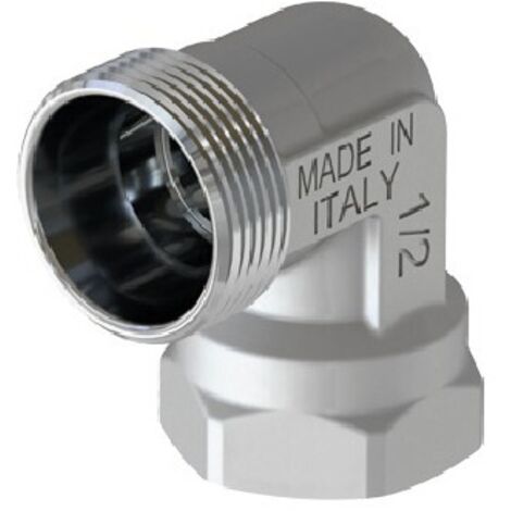 RACCORDO CURVO FEMMINA CROMATO 3/4 - 24X19 fil (D.16)