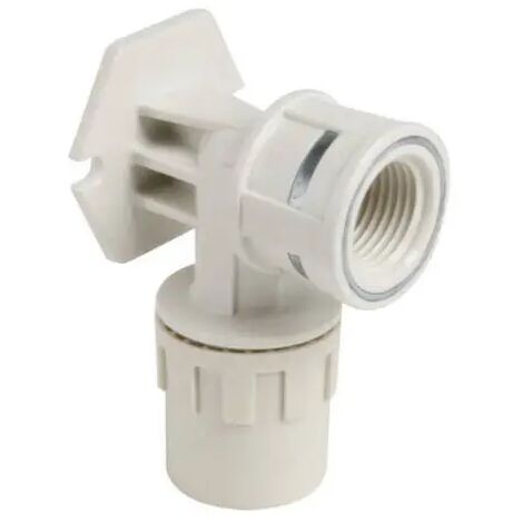 Raccordo curvo femmina flangiato a passaggio totale connessione mediante bicchieratura in tecnopolimero serie pexal easy 16x2 - 1/2" VALSIR