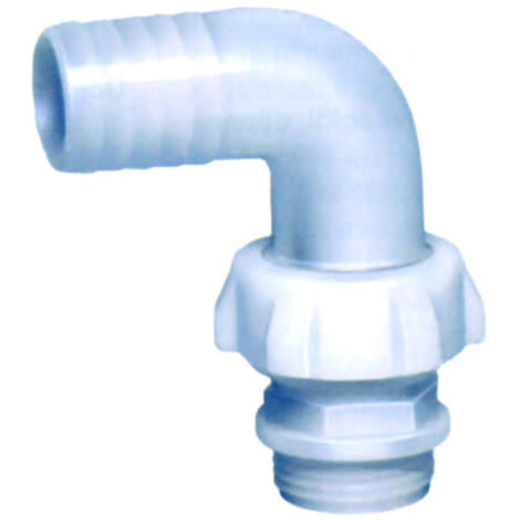 Raccordo curvo in nylon 3 pezzi 1-1/2"x40 mm – Filetto maschio – Bucchi