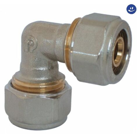 Raccordo curvo intermedio a stringere per tubo multistrato serie 7250 ø26 RINALDI E PETTINAROLI