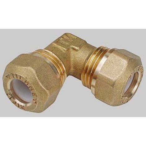 Raccordo curvo intermedio con ogiva in ptfe per tubo rame serie 1203 1/2" ø16 TIEMME