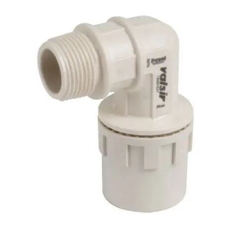 Raccordo curvo maschio a passaggio totale connessione mediante bicchieratura in tecnopolimero serie pexal easy 16x2 - 1/2" VALSIR
