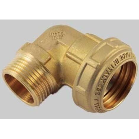RACCORDO CURVO MASCHIO PN 25 COBRARING - 40 x 1"1/4
