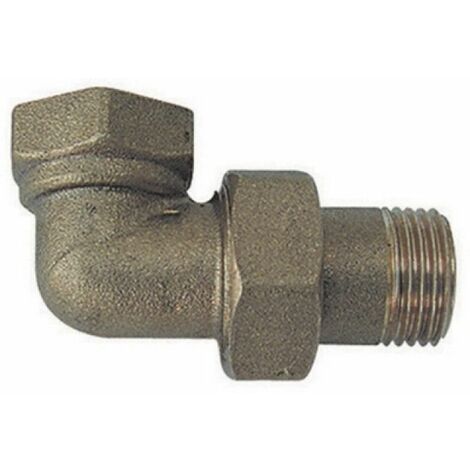 RACCORDO CURVO  MF 3 PEZZI  OTTONE GIALLO 1/2