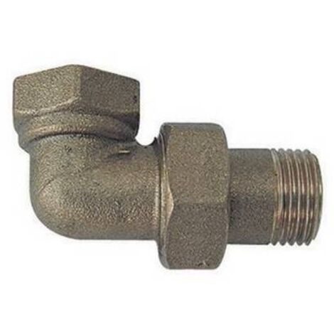 RACCORDO CURVO  MF 3 PEZZI  OTTONE GIALLO Misura: 3/8