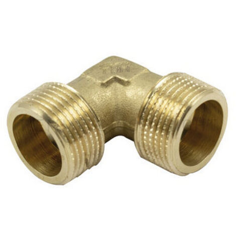 RACCORDO CURVO MM IN OTTONE GIALLO- 3/4- TIEMM- pezzi 1