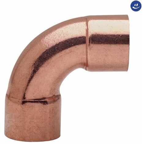 Raccordo curvo rame 90° a saldare femmina femmina serie 5000 ø14 FRABO