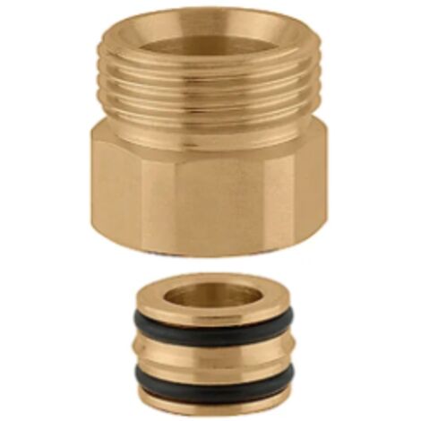Raccordo di collegamento a tenuta O-Ring per utilizzo con serie 347, 679 e 680 da 3/4". Caleffi 383550  Ottone