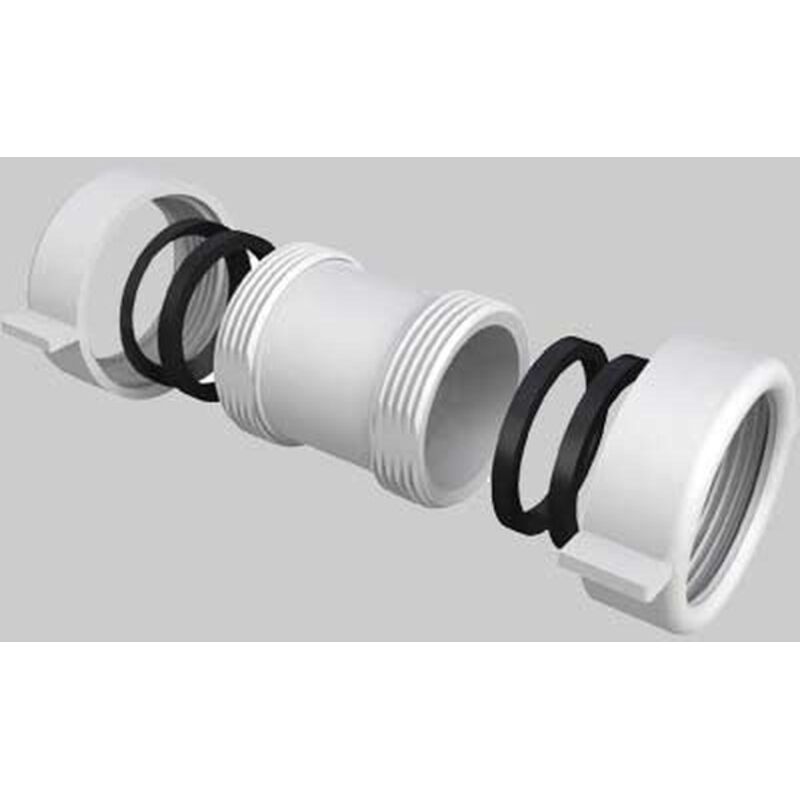 RACCORDO DI GIUNZIONE FEMMINA/FEMMINA CON 2 GHIERE E GUARNIZIONE 26 x 26