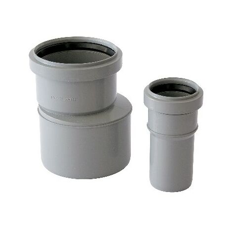RACCORDO DI PASSAGGIO PVC-PP (IN PVC) Misura: Diam. 125 F x 110 M