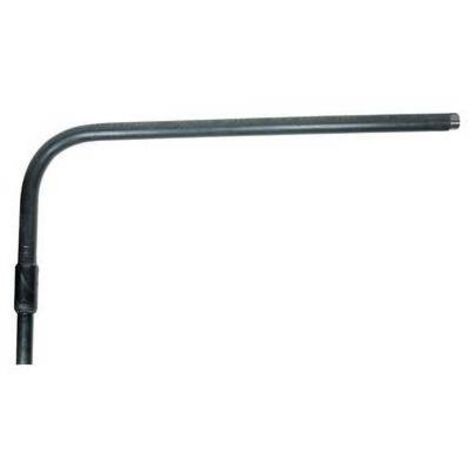 RACCORDO DI TRANSIZIONE CURVO RIVESTITO FILETTATO PER GAS Diam. 63 x 2"