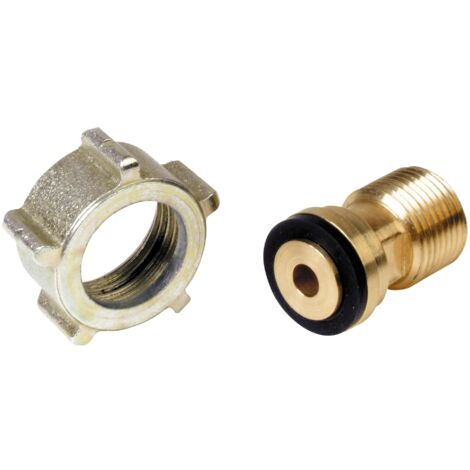Raccordo Diretto per Bombola di Butano con Uscita Filettata 3/8 Maschio a Sinistra - Accessori Professionali per Bombola del Gas - Sicurezza Garantita - EXPRESS