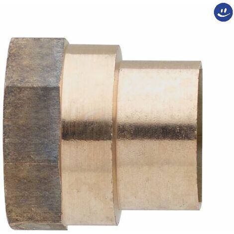 Raccordo diritto a saldare femmina in bronzo serie 4000 3/4 ø18 FRABO