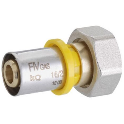 RACCORDO DIRITTO CON DADO GIREVOLE FEMM C/TENUTA O-RING M28 x 1,5 x 26