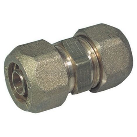 RACCORDO DIRITTO DOPPIO PER TUBO COBRA-PEX- 22- TIEMM- pezzi 1