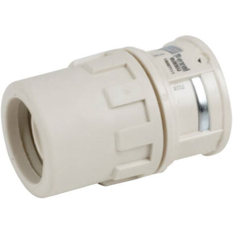 RACCORDO DIRITTO FEMMINA A PASSAGGIO TOTALE CONNESSIONE MEDIANTE BICCHIERATURA IN TECNOPOLIMERO SERI - 32X3 - 1  - VIL