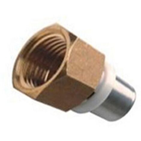 RACCORDO DIRITTO FEMMINA IBP A PRESSARE PER MULTISTRATO 1/2x16 -CONF
