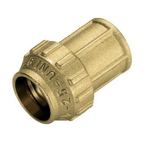 RACCORDO DIRITTO FEMMINA IN OTTONE TIEMME                              11/4 x 40