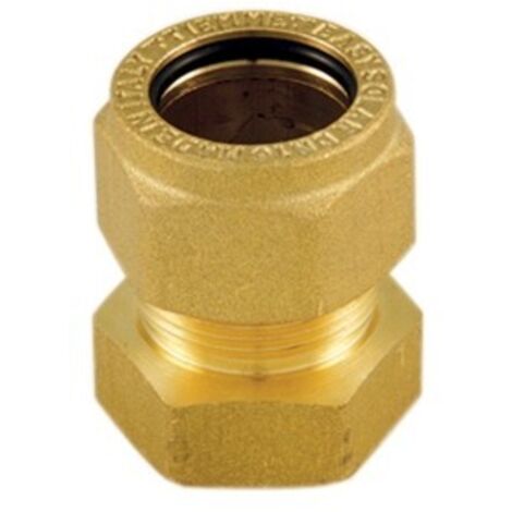 RACCORDO DIRITTO FEMMINA PER TWIN SOLAR DN 25 x 3/4 F