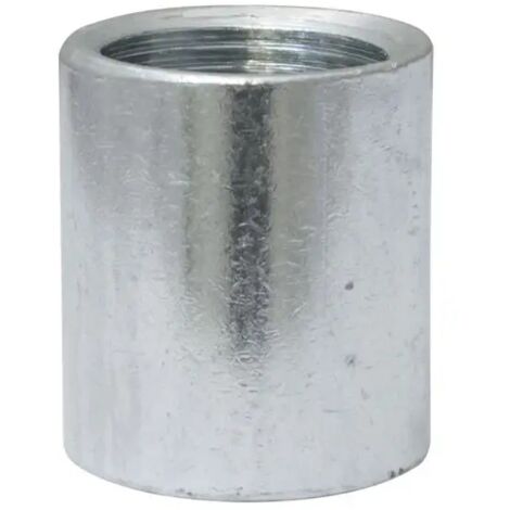 Raccordo diritto intermedio femmina/femmina in acciaio zincato 1/8" RACCORDERIE METALLICHE