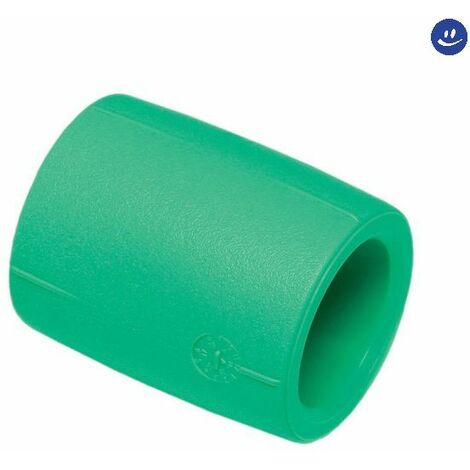 Raccordo diritto intermedio femmina femmina in polipropilene serie tigris green ø20 WAVIN