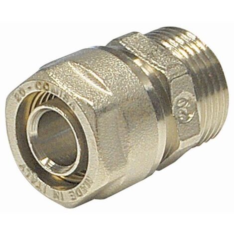 RACCORDO DIRITTO MASCHIO 1/2''X20