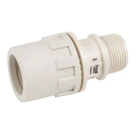 Raccordo diritto maschio a passaggio totale connessione mediante bicchieratura in tecnopolimero serie pexal easy 20x2 - 1/2" VALSIR
