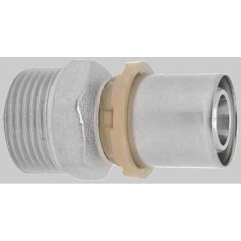 RACCORDO DIRITTO MASCHIO A PRESSARE - 16 x 3/4 - 1 pezzi - ICMA