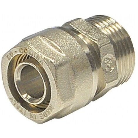 Raccordo diritto maschio diam.1/2x20 per multistrato